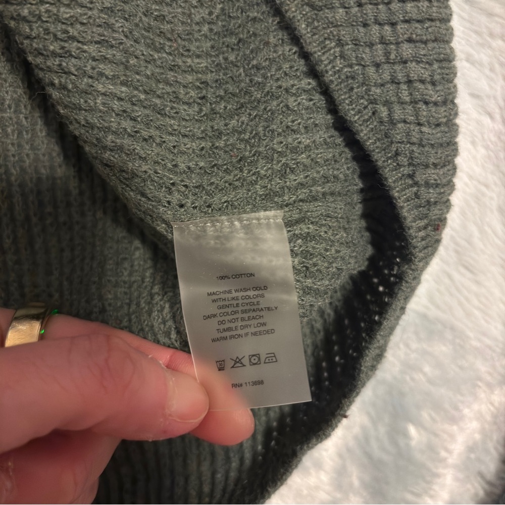 Margaret O'Leary Sage Textured Long Sleeve Tee - Picture 7 of 7